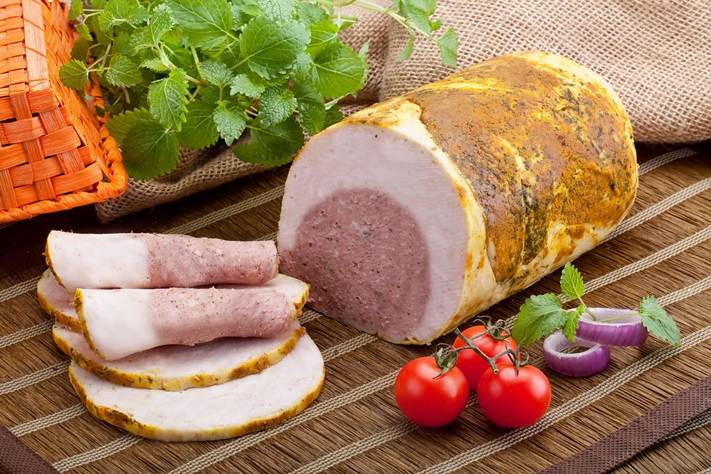 Poultry-based cooked meats
